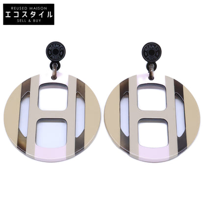 HERMES エルメス 【新品同様】Hエキップ ピアス
