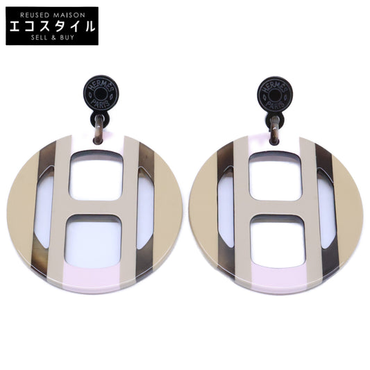 HERMES エルメス 【新品同様】Hエキップ ピアス