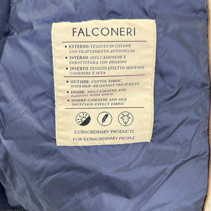 Falconeri ファルコネーリ UCL0199 インディゴ カシミヤインナー デニムダウンジャケット ジャケット