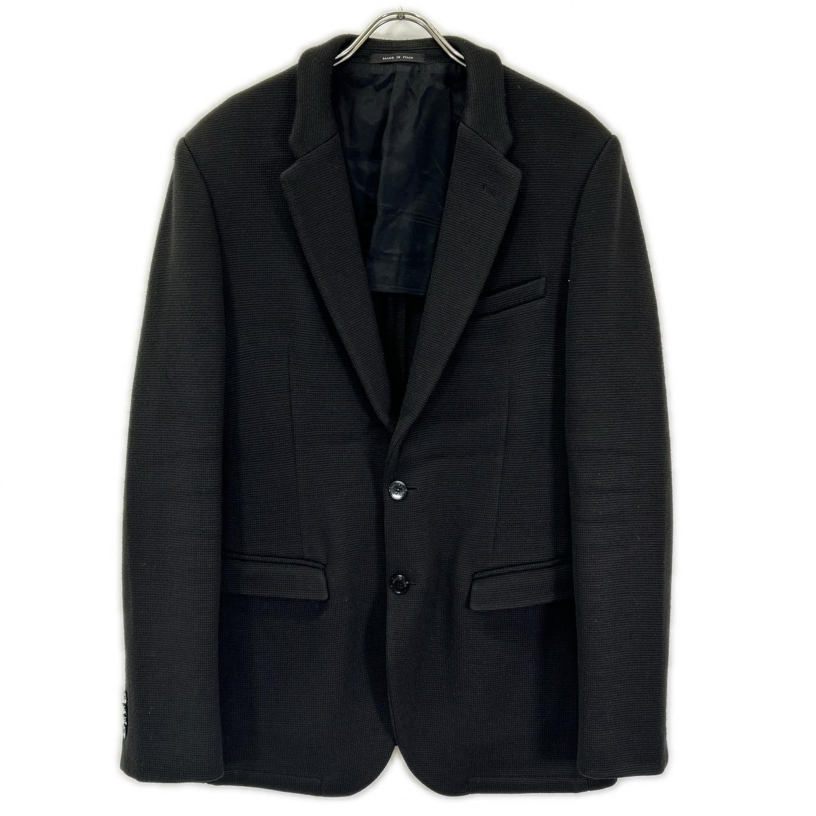 EMPORIOARMANI エンポリオアルマーニ 11AW ブラック ニット JOHNNY LINE テーラードジャケット ジャケット