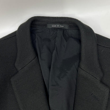 EMPORIOARMANI エンポリオアルマーニ 11AW ブラック ニット JOHNNY LINE テーラードジャケット ジャケット