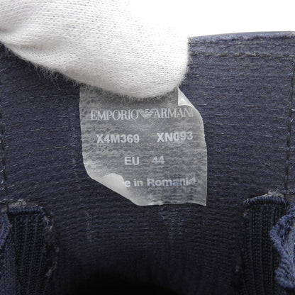 EMPORIOARMANI エンポリオアルマーニ ラバー サイドゴアブーツ シューズ メンズ ネイビー 44 X4M369 シューズ
