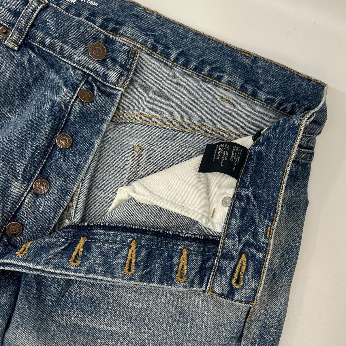 CELINE セリーヌ N845206T08PI ライトブルー ウェスリーローライズジーンズ ボトムス