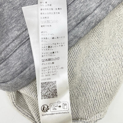 CELINE セリーヌ 2Y60E450I サテンパッチ付き レースカラー ルーズ スウェットシャツ トップス