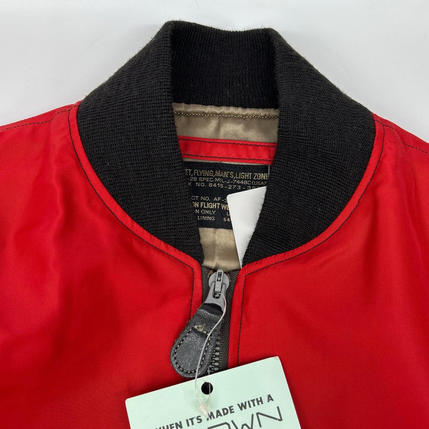 BUZZ RICKSON'S バズリクソンズ BEAMS BOY別注 BR14790BB レッド L-2B フライト ジャケット ジャケット