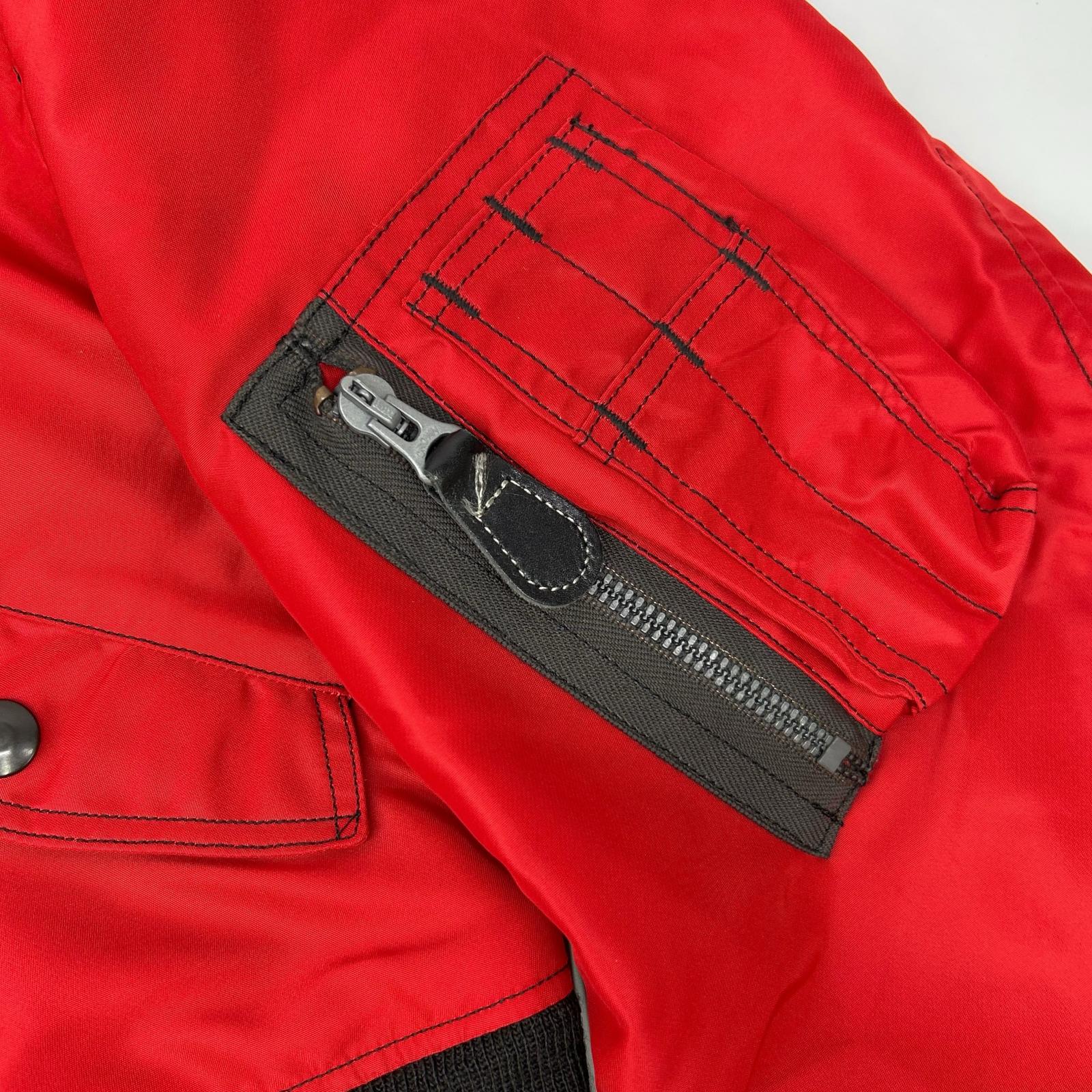 BUZZ RICKSON'S バズリクソンズ BEAMS BOY別注 BR14790BB レッド L-2B フライト ジャケット ジャケット