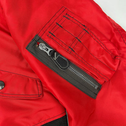 BUZZ RICKSON'S バズリクソンズ BEAMS BOY別注 BR14790BB レッド L-2B フライト ジャケット ジャケット