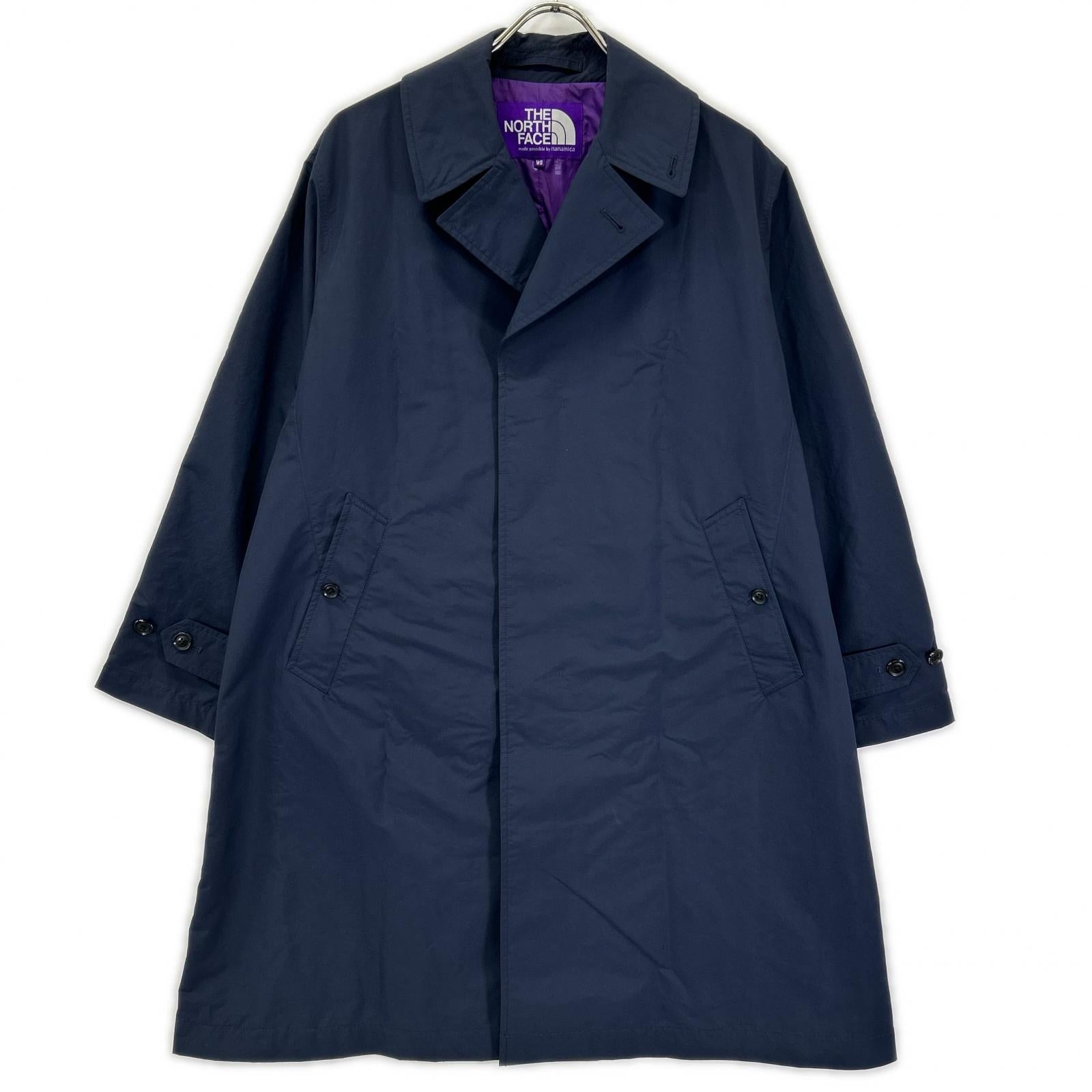 THE NORTH FACE PURPLE LABEL ザ ノースフェイス パープルレーベル BEAMS BOY別注 NPW2317N ネイビー ナイロン スプリングコート コート