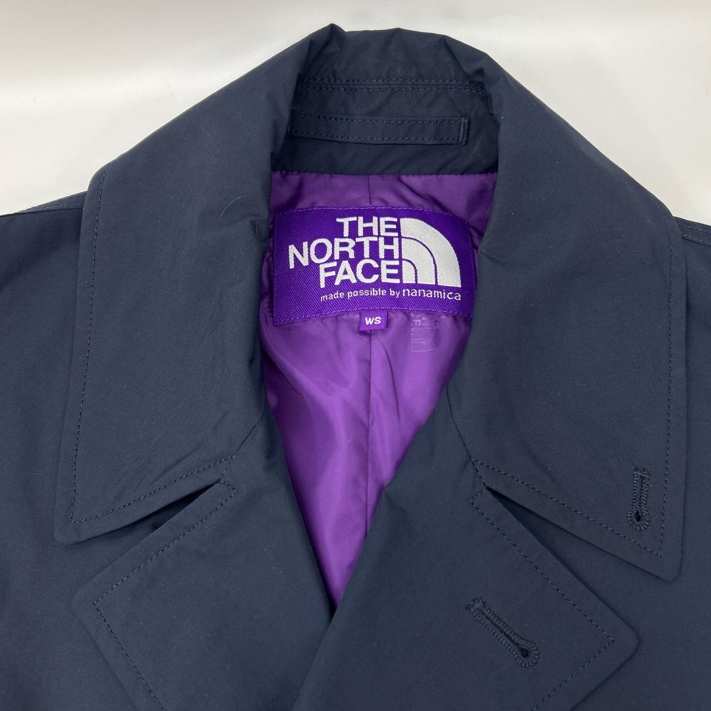 THE NORTH FACE PURPLE LABEL ザ ノースフェイス パープルレーベル BEAMS BOY別注 NPW2317N ネイビー ナイロン スプリングコート コート