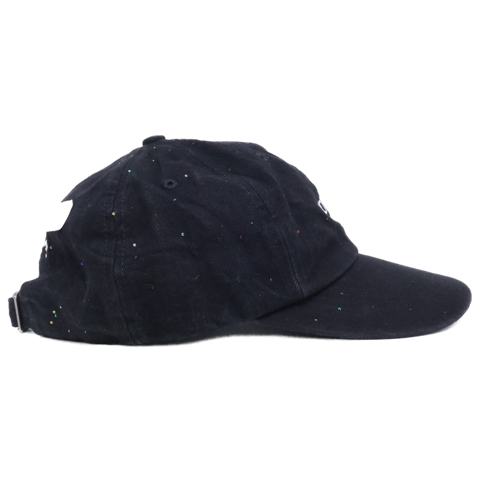 Supreme シュプリーム 【新品同様】SS26 Sequin Denim Classic Logo 6-Panel シークインデニム クラシックロゴ 6パネル キャップ 帽子