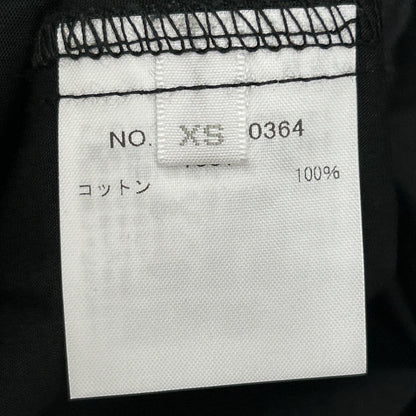 TEN テン 【ロンハーマン別注】ブラック フリルブラウス トップス