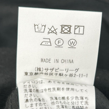 TEN テン 【ロンハーマン別注】ブラック フリルブラウス トップス