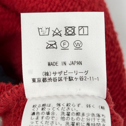 TEN テン 【ロンハーマン別注】レッド コットン スウェット トップス