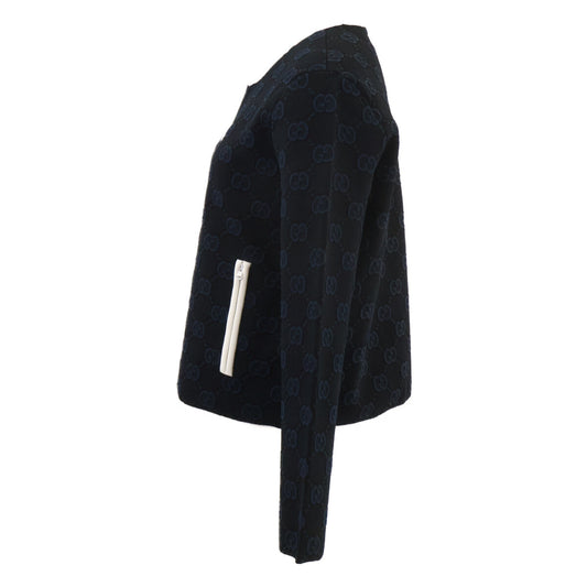 GUCCI グッチ 【美品/国内正規】749076 XKDCR GG-Jacquard Collarless Jacket Jacket