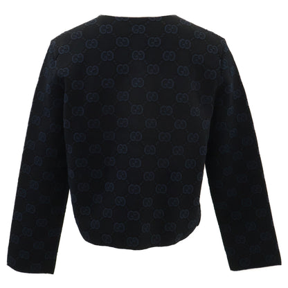 GUCCI グッチ 【美品/国内正規】749076 XKDCR GG-Jacquard Collarless Jacket Jacket