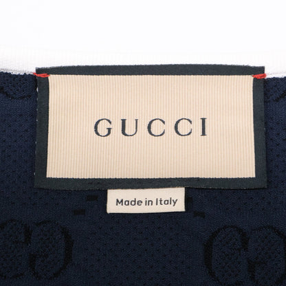 GUCCI グッチ 【美品/国内正規】749076 XKDCR GG-Jacquard Collarless Jacket Jacket