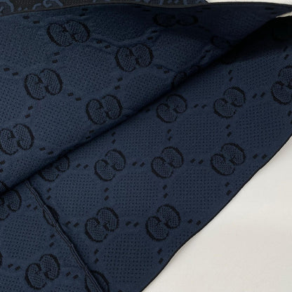 GUCCI グッチ 754040 ネイビー GGファインコットン ジャカード スカート スカート