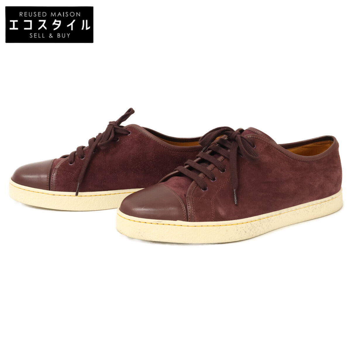 JOHNLOBB ジョンロブ 【美品】LEVAH レヴァー スエード/レザー スニーカー シューズ
