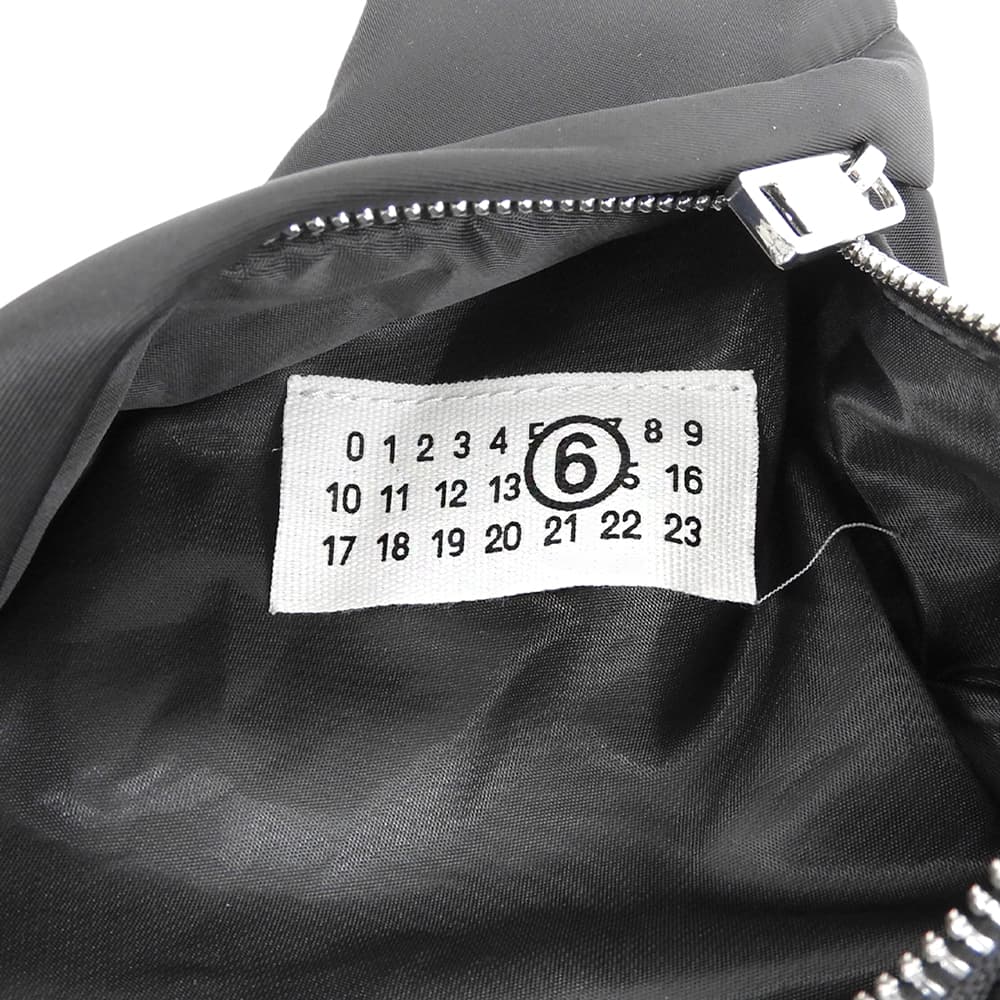 MM6 エムエムシックス 美品 JAPANESE SLING BAG バッグ ボディバッグ メンズ ブラック 26年 SB5WG0019 ボディバッグ