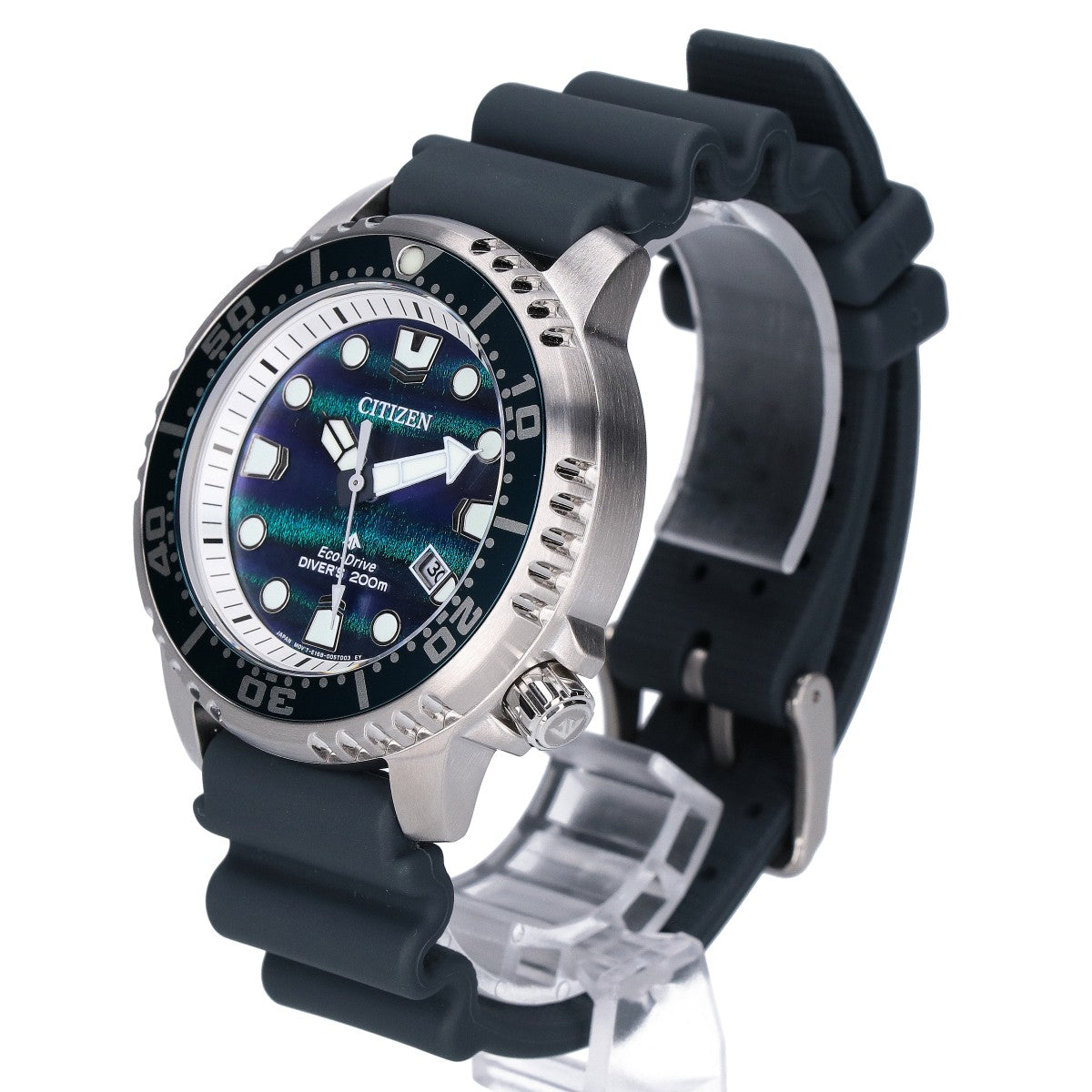 CITIZEN シチズン 【新品同様】BN0167-09W E168 MARINE PROMASTER プロマスター デイト エコ・ドライブ 腕時計