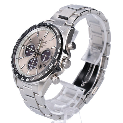 SEIKO セイコー 【美品】SBPY181 V175 セイコーセレクション メンズ ソーラー 腕時計