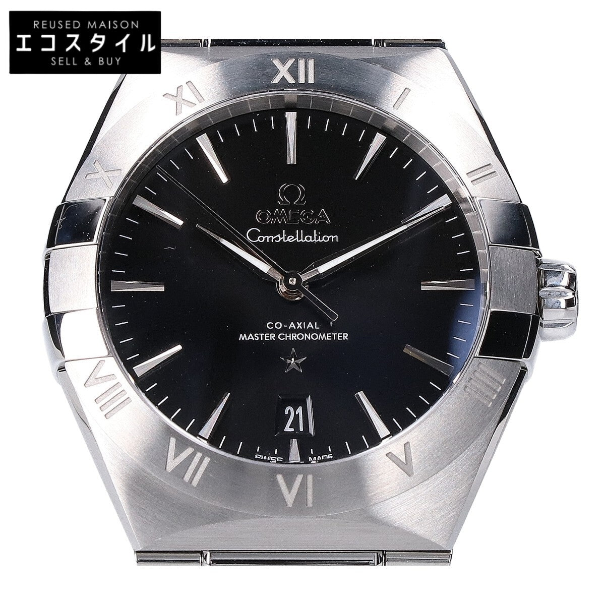 OMEGA オメガ 新品同様 131.10.39.20.01.001 ブラック文字盤 コンステレーション 自動巻き 腕時計
