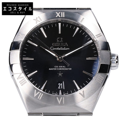OMEGA オメガ 新品同様 131.10.39.20.01.001 ブラック文字盤 コンステレーション 自動巻き 腕時計