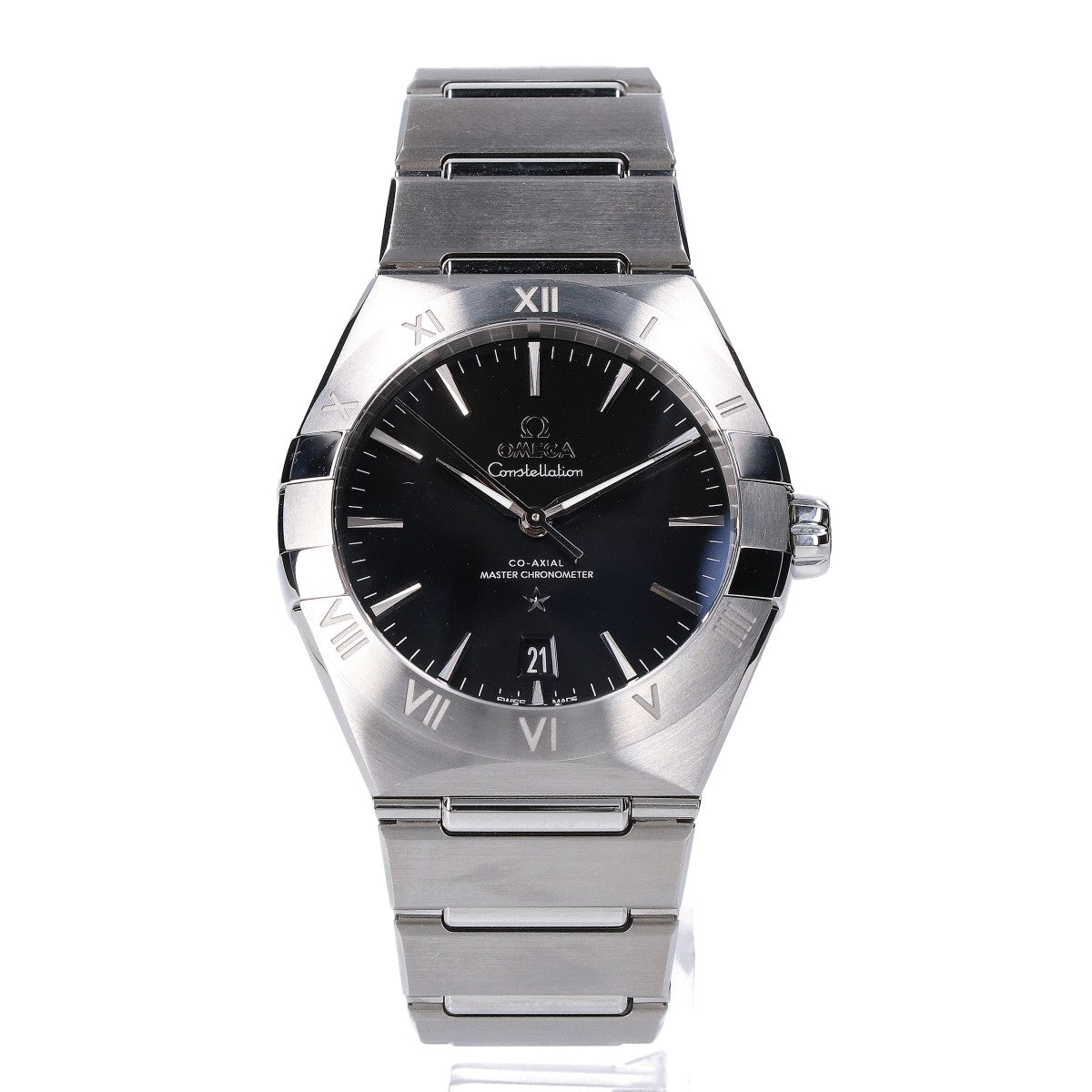 OMEGA オメガ 新品同様 131.10.39.20.01.001 ブラック文字盤 コンステレーション 自動巻き 腕時計