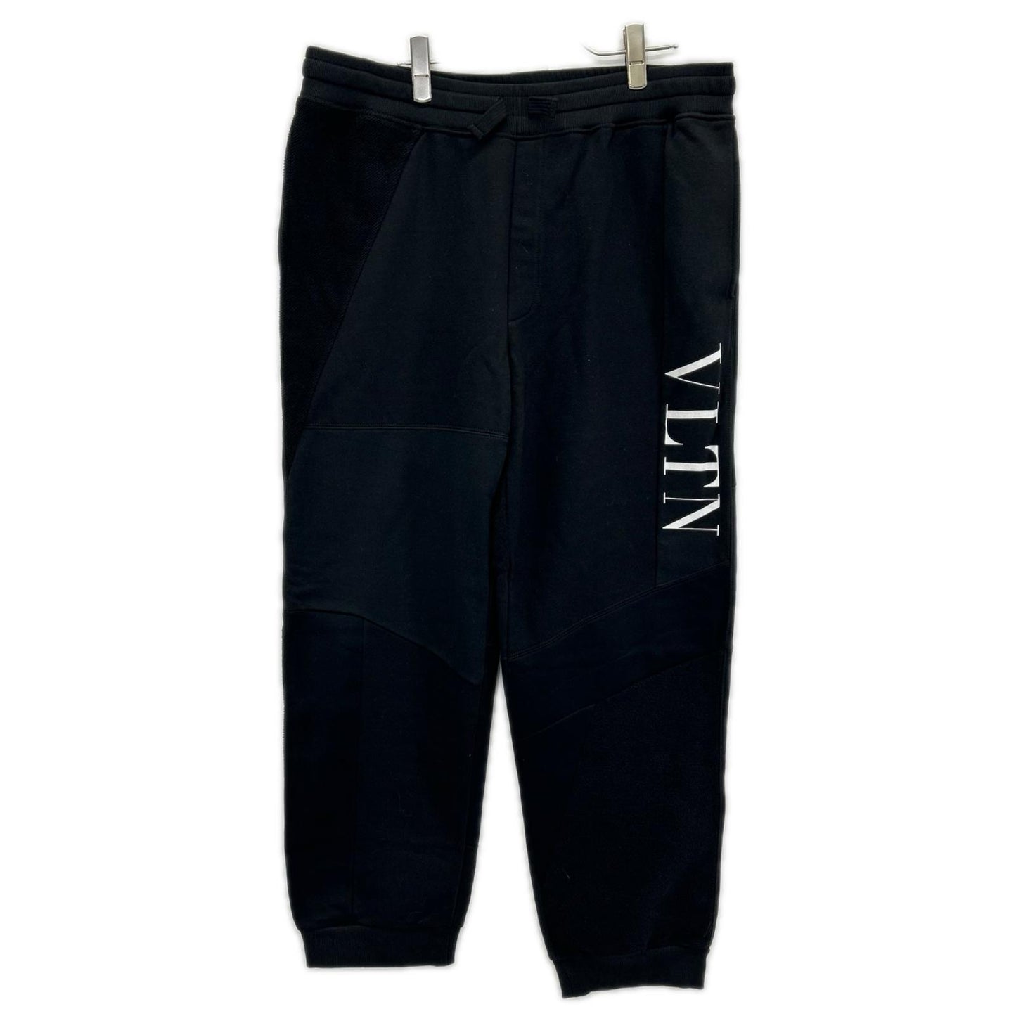 VALENTINO ヴァレンティノ WV3MD03A7CW VLTNロゴ パッチワーク スウェットパンツ ボトムス