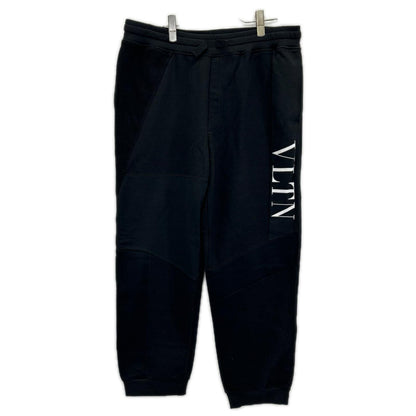 VALENTINO ヴァレンティノ WV3MD03A7CW VLTNロゴ パッチワーク スウェットパンツ ボトムス