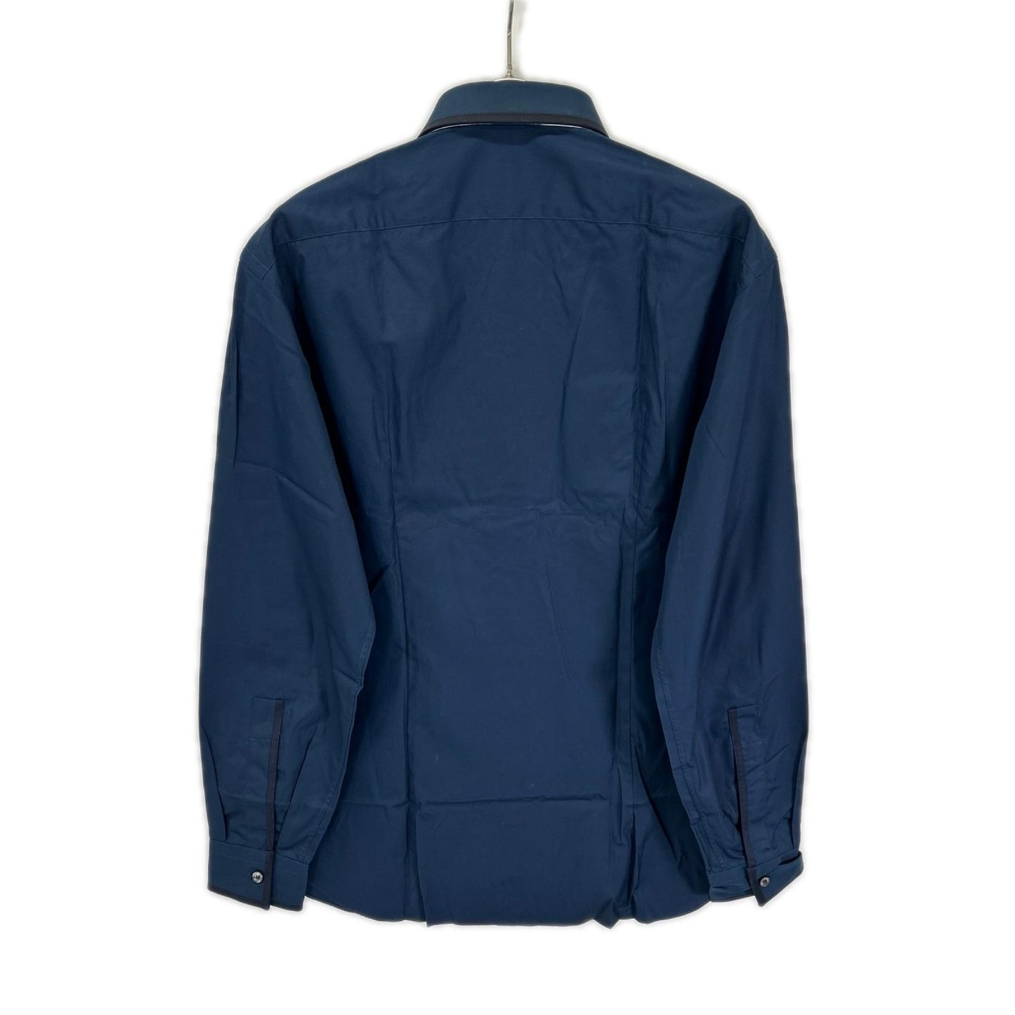 Brioni ブリオーニ ネイビー コットン100 長袖シャツ トップス
