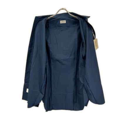 Brioni ブリオーニ ネイビー コットン100 長袖シャツ トップス