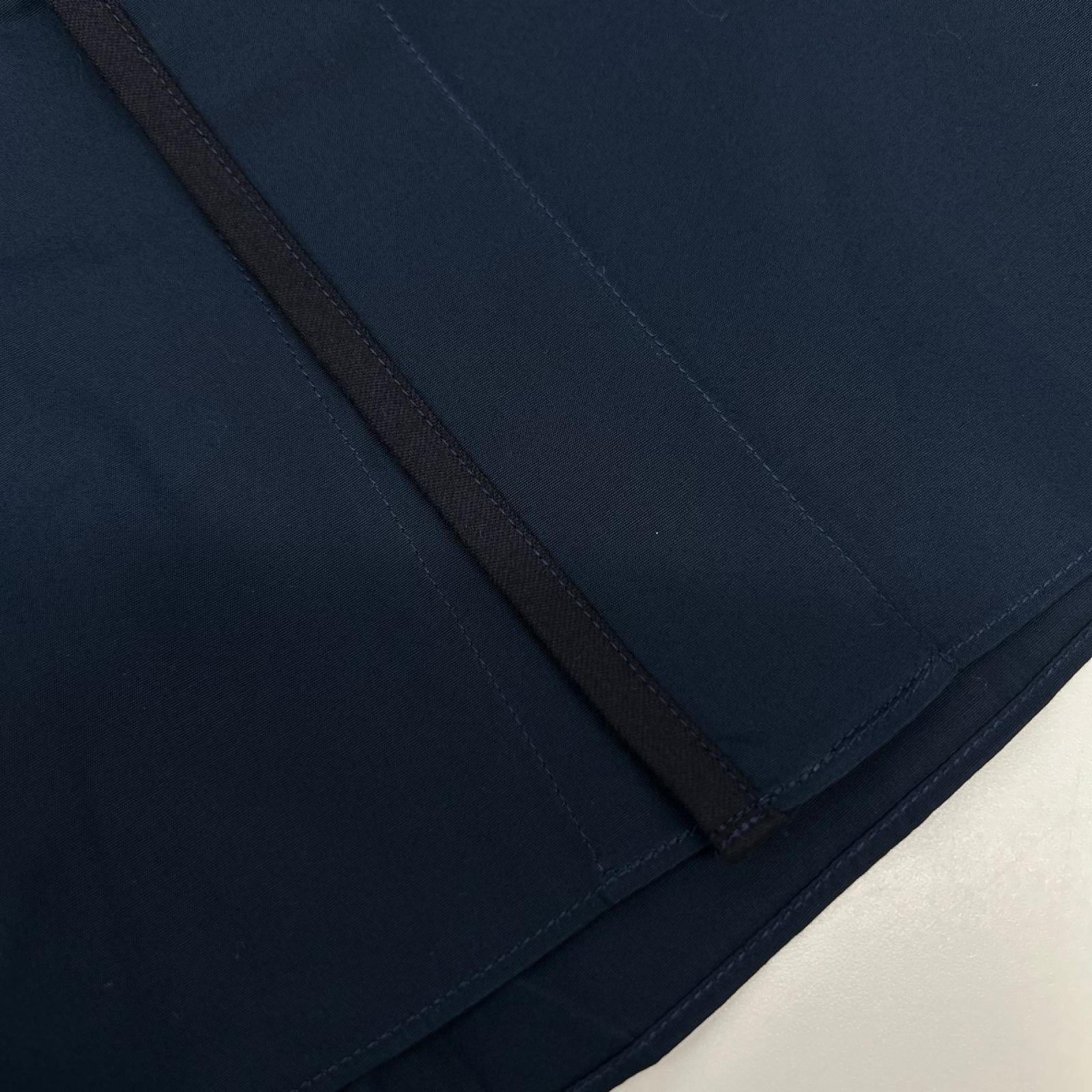 Brioni ブリオーニ ネイビー コットン100 長袖シャツ トップス