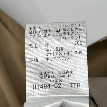 BLUE LABEL CRESTBRIDGE ブルーレーベルクレストブリッジ 55J25-161-40 ベルトデザイン ワンピース