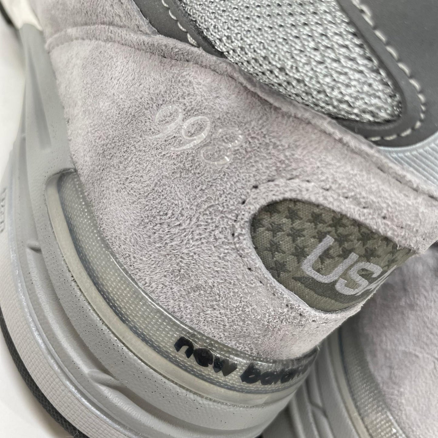 NEW BALANCE ニューバランス 【新品同様】MR993GL Made in USA スエード/メッシュ スニーカー シューズ