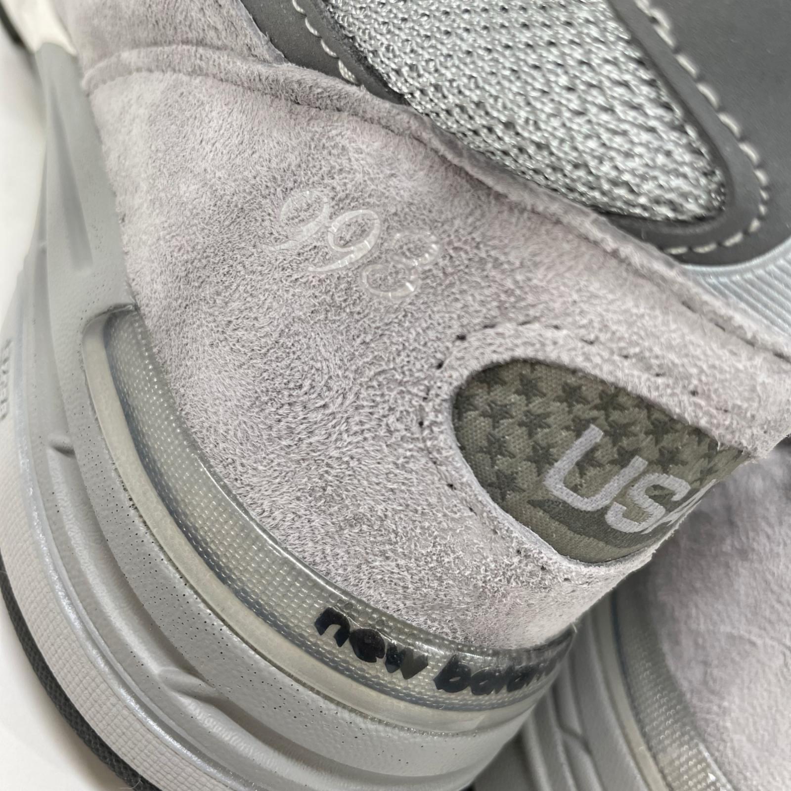 NEW BALANCE ニューバランス 【新品同様】MR993GL Made in USA スエード/メッシュ スニーカー シューズ