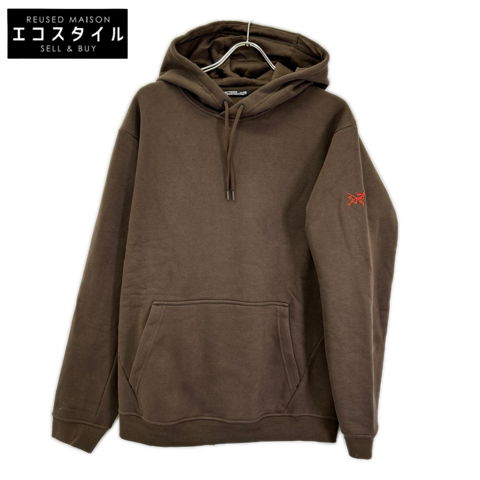 ARC'TERYX アークテリクス X000009788 ブラウン EMBLEM FLEECE HOODY トップス