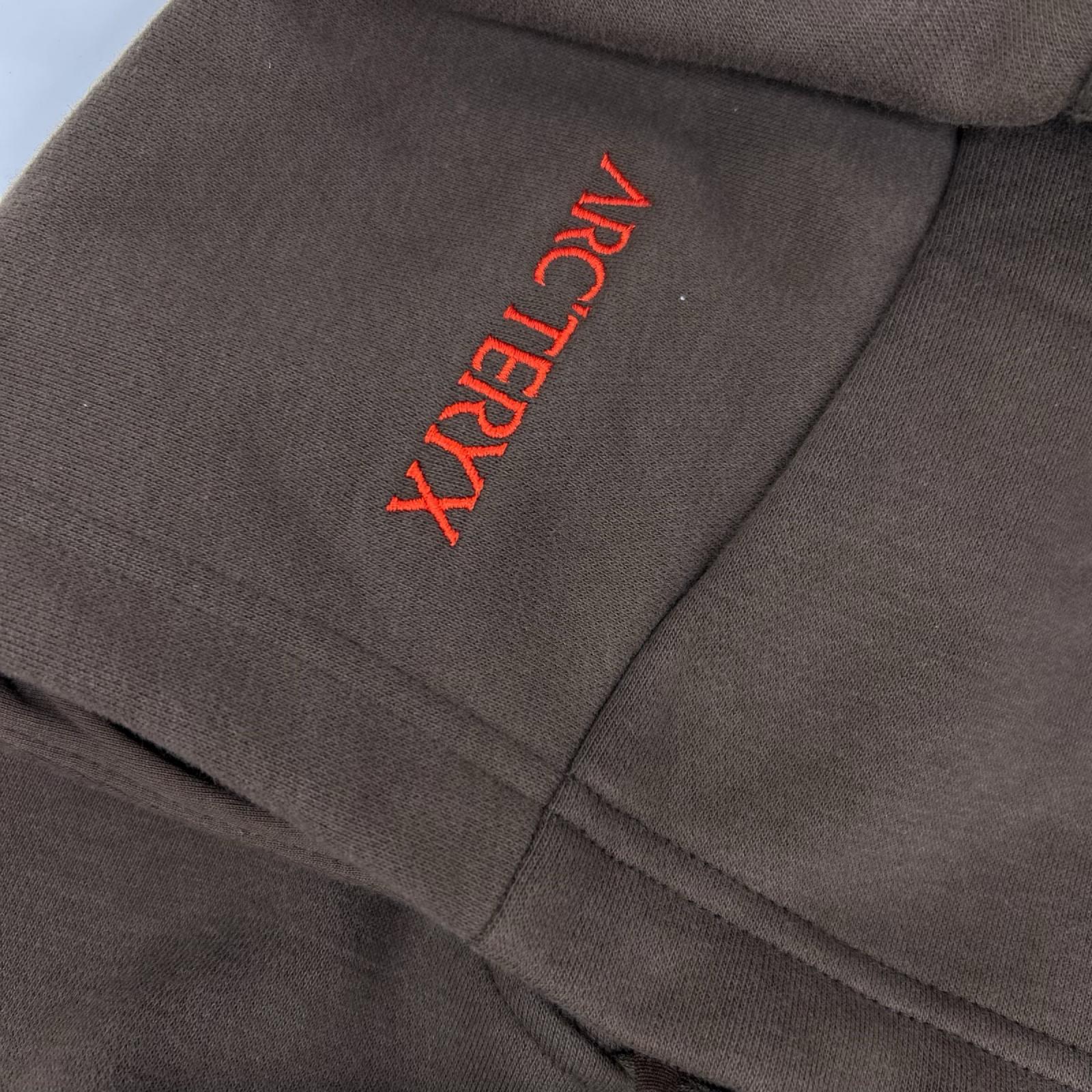 ARC'TERYX アークテリクス X000009788 ブラウン EMBLEM FLEECE HOODY トップス
