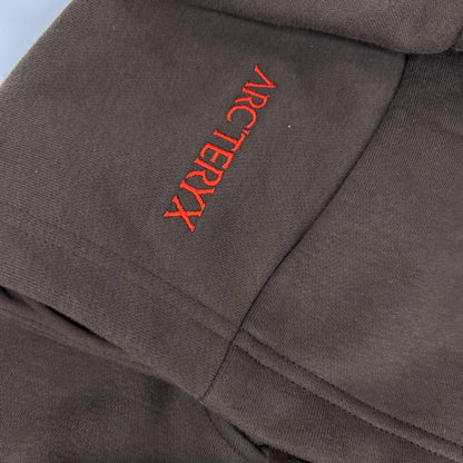 ARC'TERYX アークテリクス X000009788 ブラウン EMBLEM FLEECE HOODY トップス