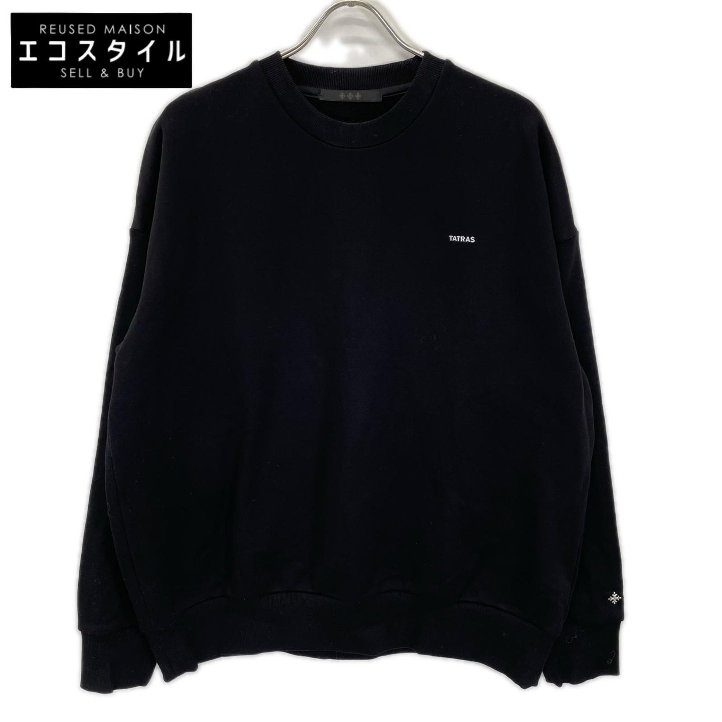 TATRAS タトラス 24AW MTAT25S8197 ブラック FIDASIO スウェット トップス