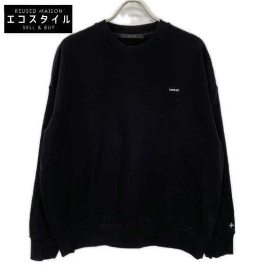 TATRAS タトラス 24AW MTAT25S8197 ブラック FIDASIO スウェット トップス