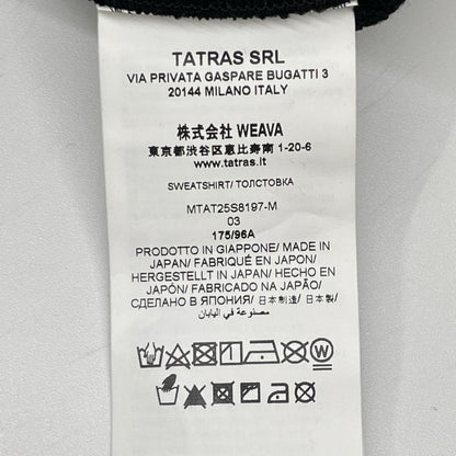 TATRAS タトラス 24AW MTAT25S8197 ブラック FIDASIO スウェット トップス