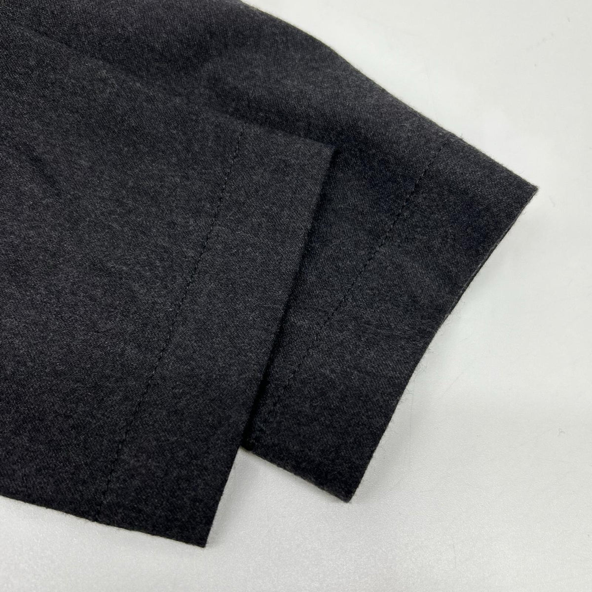 PLAIN PEOPLE プレインピープル H1553FA264 ブラック ウール 七分丈 ロングワンピース ワンピース