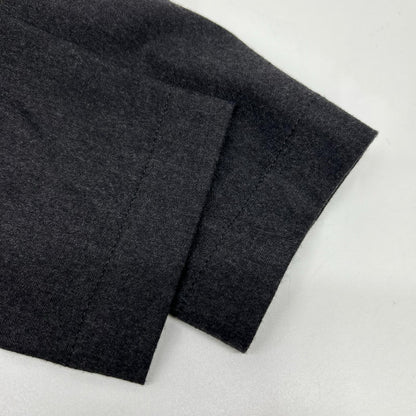 PLAIN PEOPLE プレインピープル H1553FA264 ブラック ウール 七分丈 ロングワンピース ワンピース