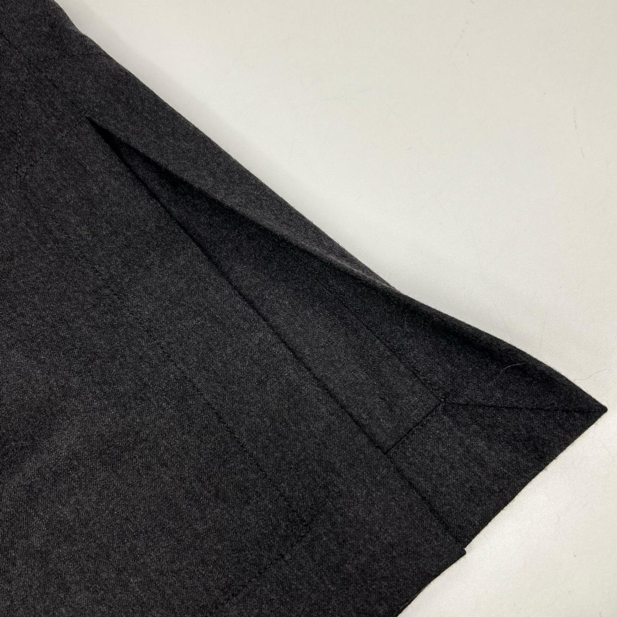 PLAIN PEOPLE プレインピープル H1553FA264 ブラック ウール 七分丈 ロングワンピース ワンピース