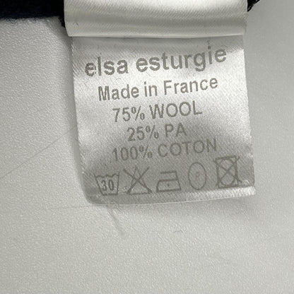 elsa esturgie エルザエストゥージー ブラック シルクコットン イージースカート スカート