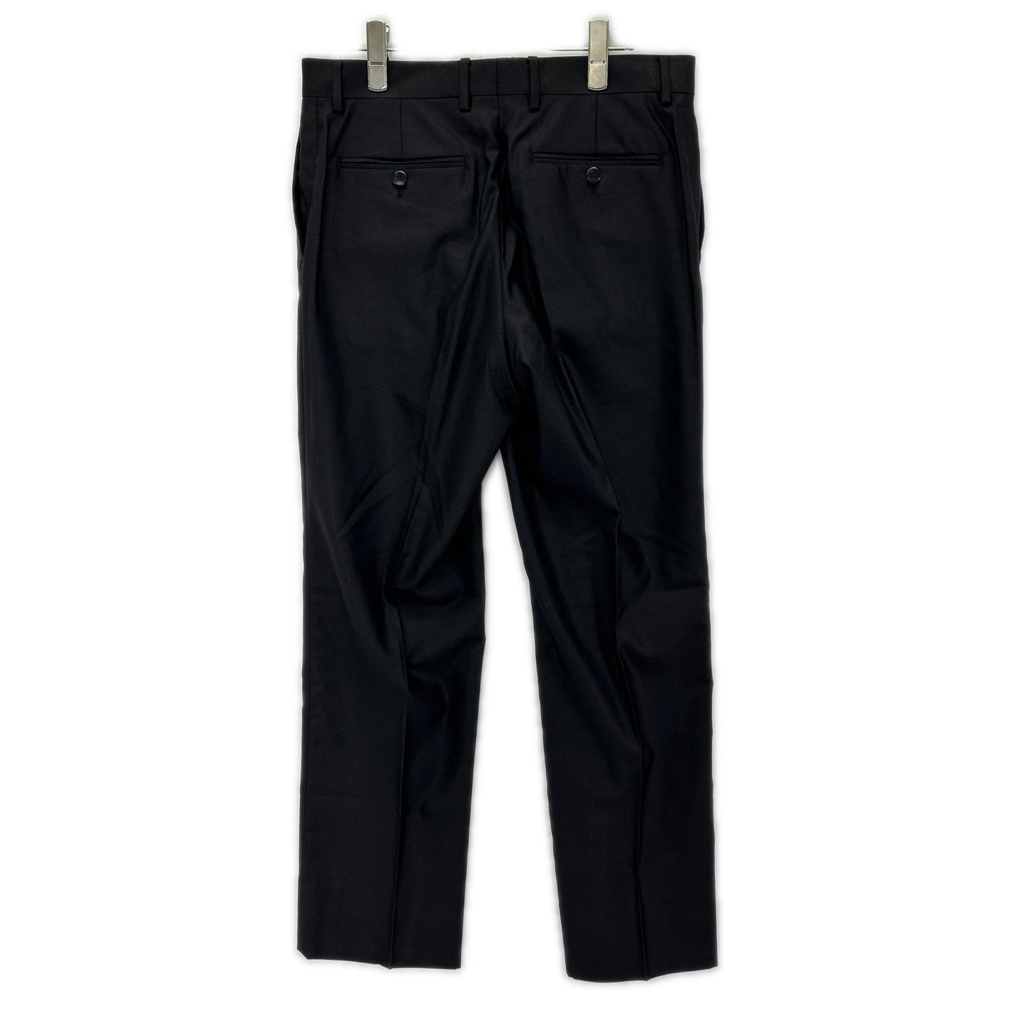 LOUIS VUITTON ルイヴィトン RM122F ブラック ウールシルク ピンストライプ 裏地ダミエ スーツセットアップ スーツ セットアップ