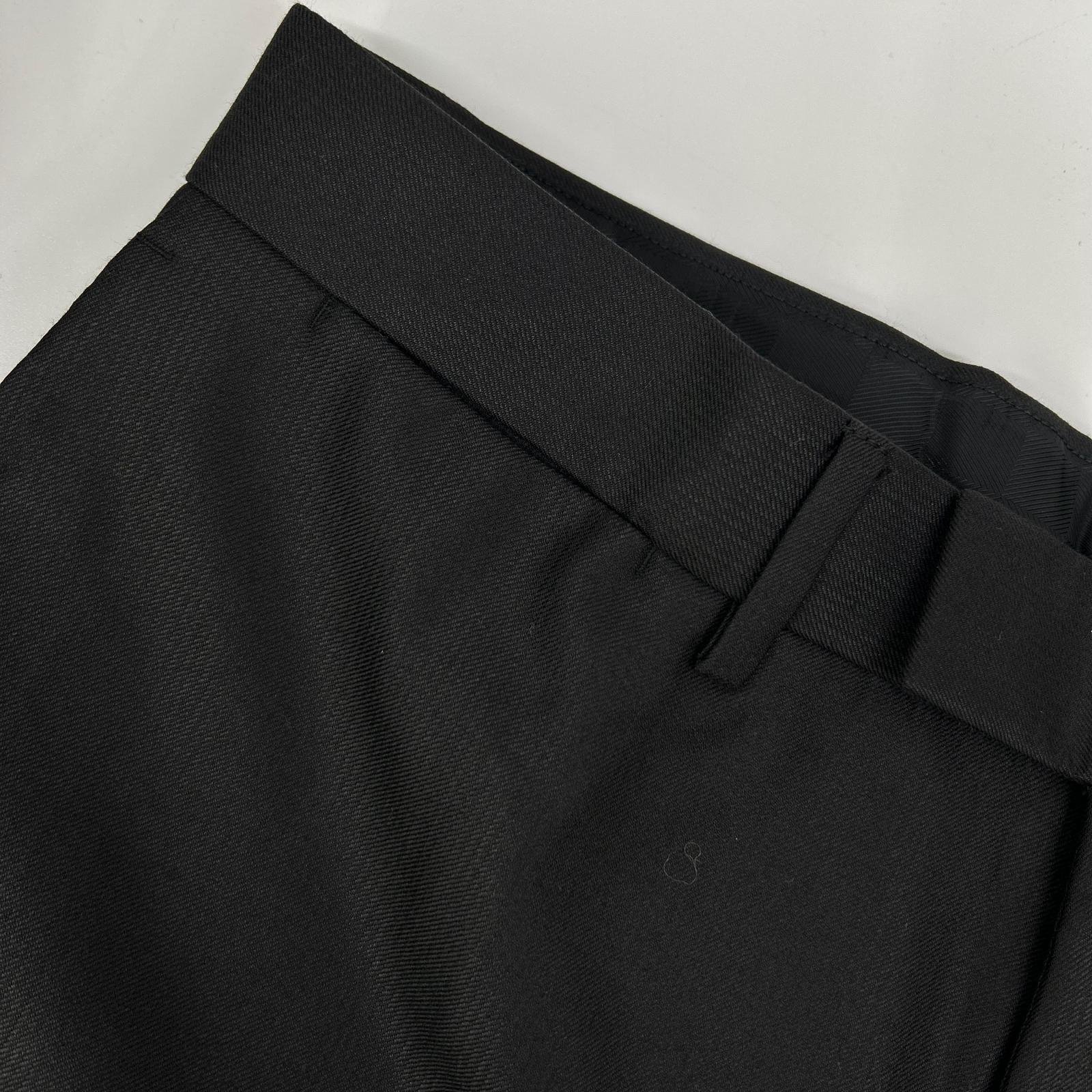 LOUIS VUITTON ルイヴィトン RM122F ブラック ウールシルク ピンストライプ 裏地ダミエ スーツセットアップ スーツ セットアップ