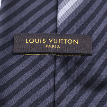 LOUIS VUITTON ルイヴィトン 【美品】ストライプ シルク ネクタイ