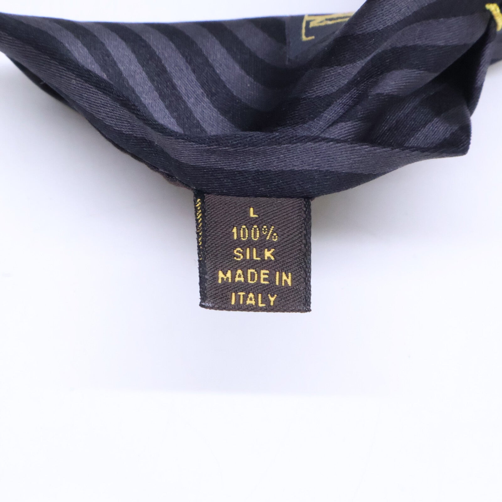 LOUIS VUITTON ルイヴィトン 【美品】ストライプ シルク ネクタイ